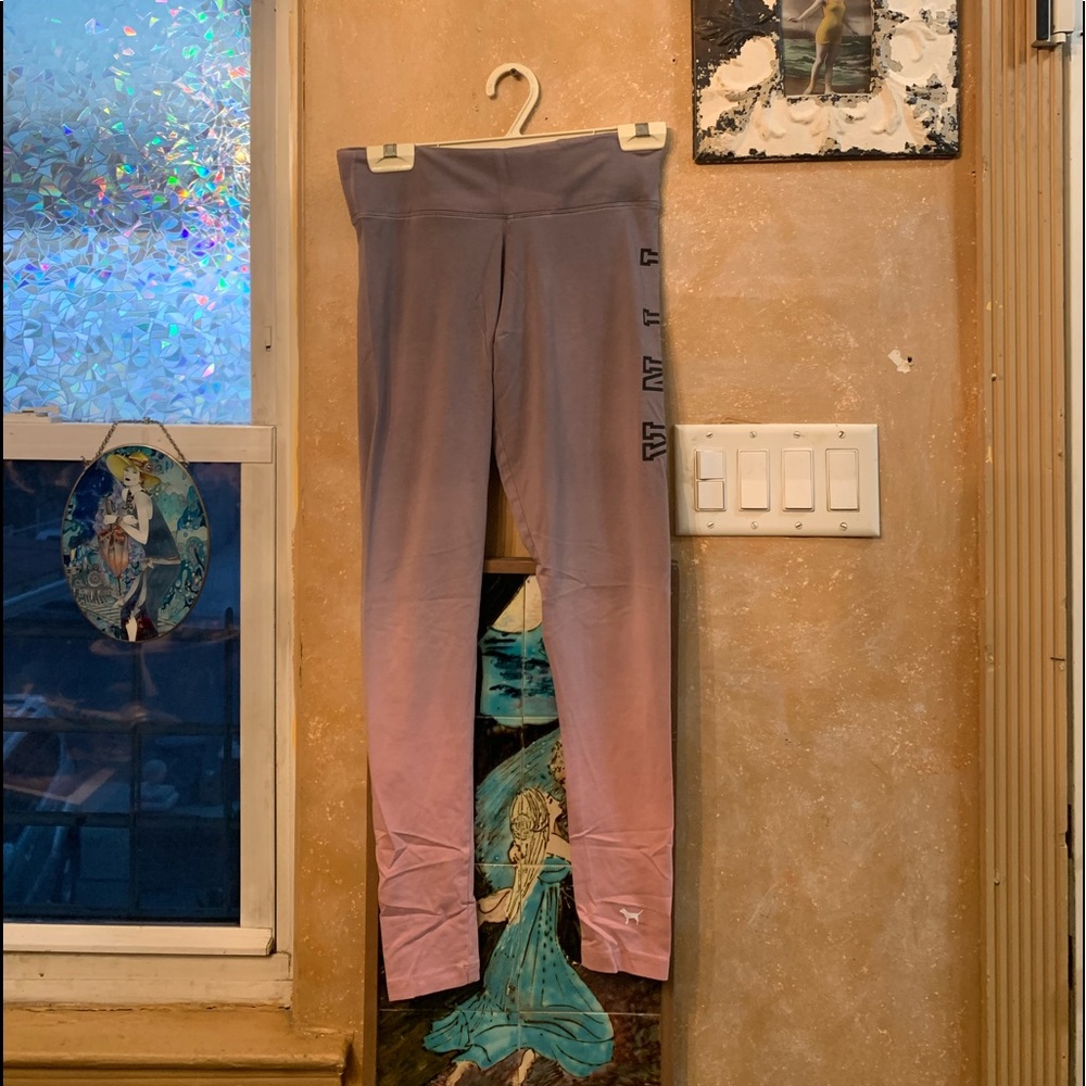 ✨PINK Ombré Leggings✨ purple and pink‎